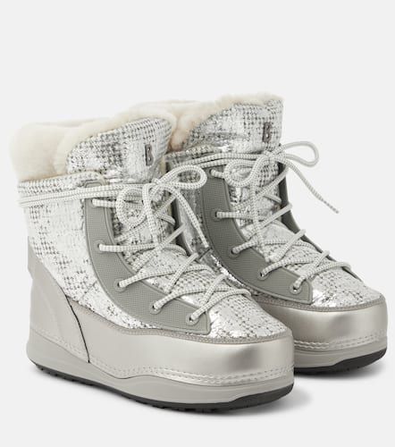 Verbier metallic faux leather snow boots - Bogner - Modalova