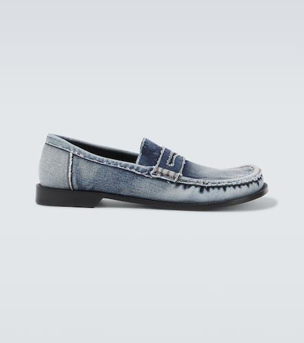 Loewe Campo denim penny loafers - Loewe - Modalova