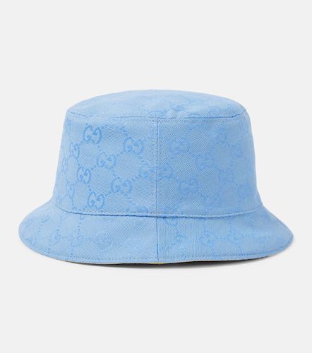 Sombrero de pescador de lona GG - Gucci - Modalova