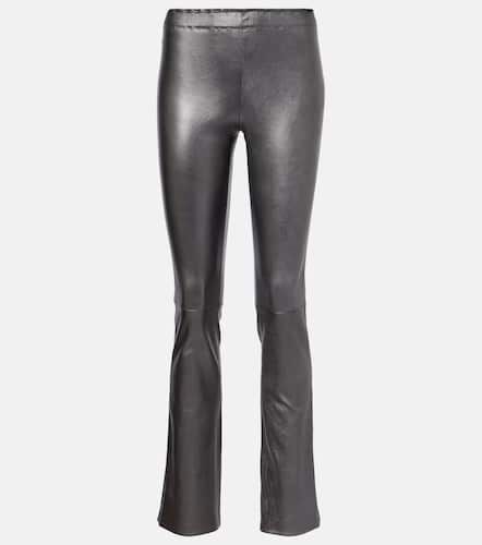 Cherilyn leather flared pants - Stouls - Modalova