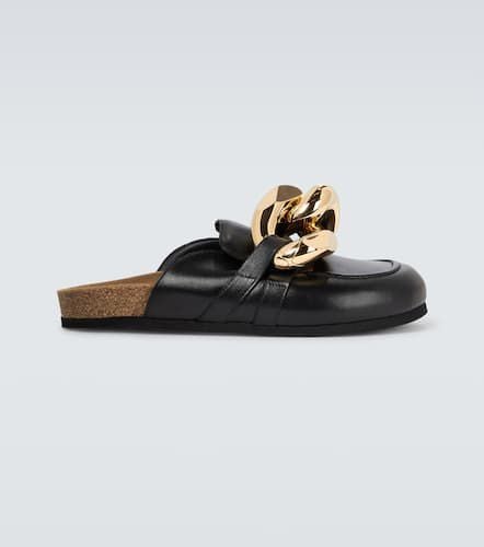 Verzierte Slippers aus Leder - JW Anderson - Modalova