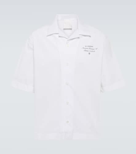 Address cotton poplin shirt - Givenchy - Modalova