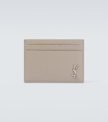 Tiny Cassandre leather card holder - Saint Laurent - Modalova