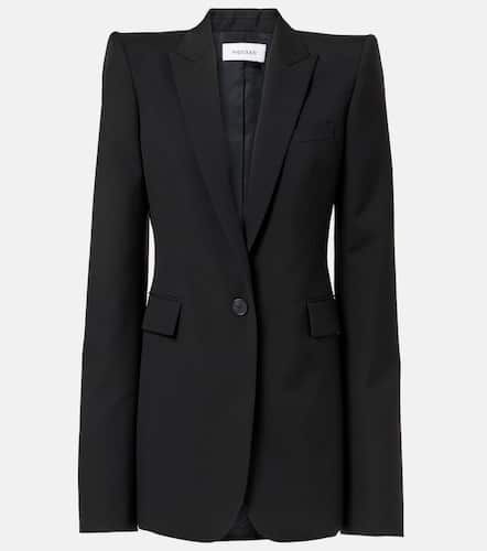 Blazer oversize in lana - Alexander McQueen - Modalova