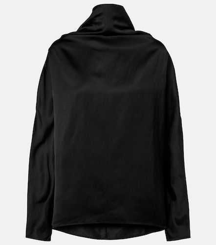 Toteme Blusa de satén drapeado - Toteme - Modalova