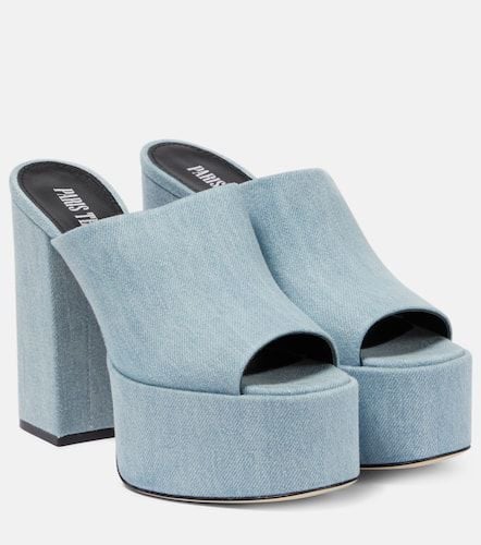 Paris Texas Mules Sasha in denim - Paris Texas - Modalova