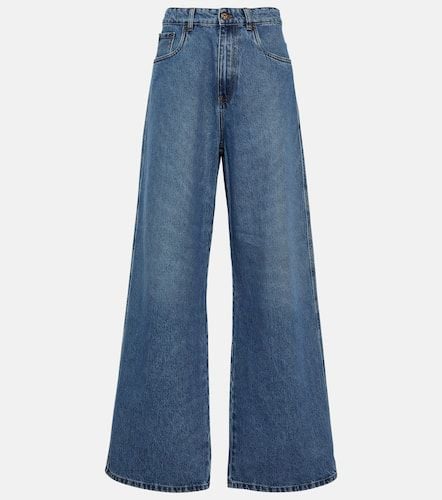 Miu Miu High-rise wide-leg jeans - Miu Miu - Modalova