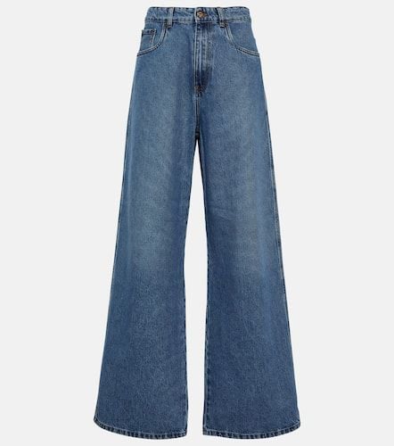 Miu Miu Jeans anchos de tiro alto - Miu Miu - Modalova