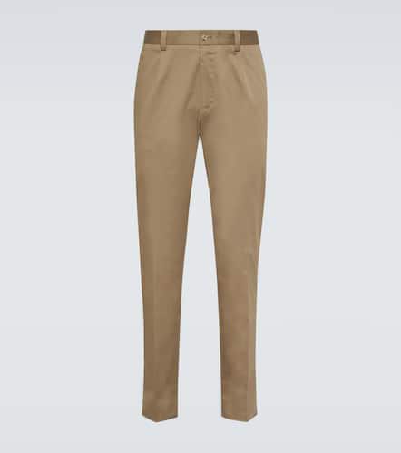 Pantalones chinos de mezcla de algodón - Dolce&Gabbana - Modalova