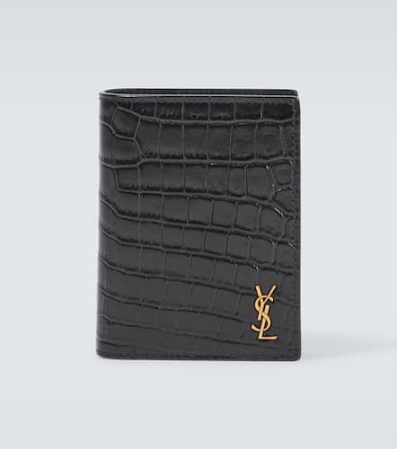 Cassandre leather wallet - Saint Laurent - Modalova