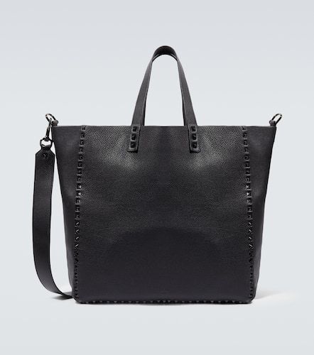 Rockstud leather tote bag - Valentino Garavani - Modalova