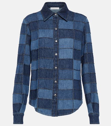 ChloÃ© Patchwork denim shirt - Chloe - Modalova