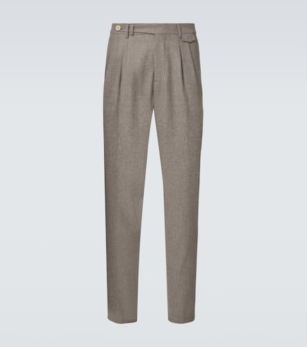 Pantaloni chino slim in lana - Brunello Cucinelli - Modalova