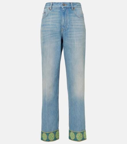 Valentino Jeans rectos con jacquard - Valentino - Modalova