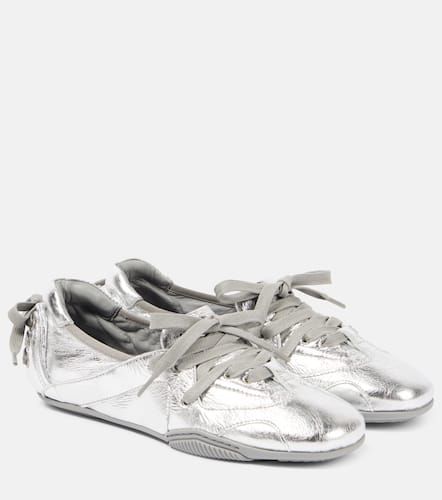 Ballerinas aus Metallic-Leder - Acne Studios - Modalova