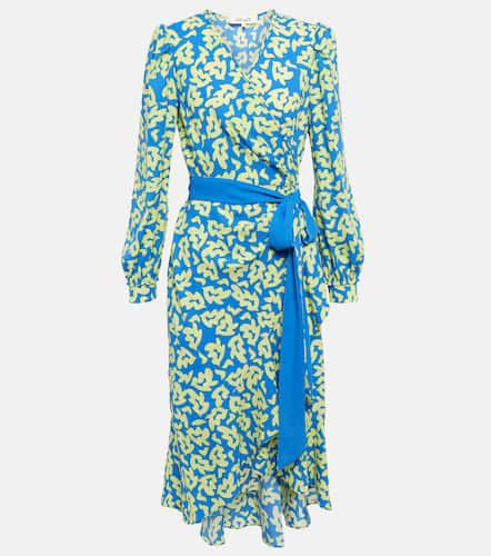 Printed tie-waist midi dress - Diane von Furstenberg - Modalova
