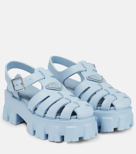 Prada Monolith platform sandals - Prada - Modalova