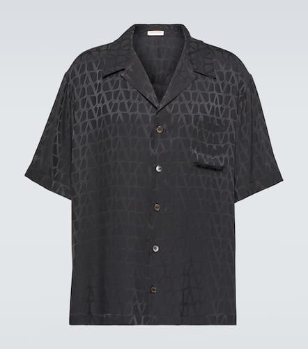 Camisa Toile Iconographe de seda - Valentino - Modalova