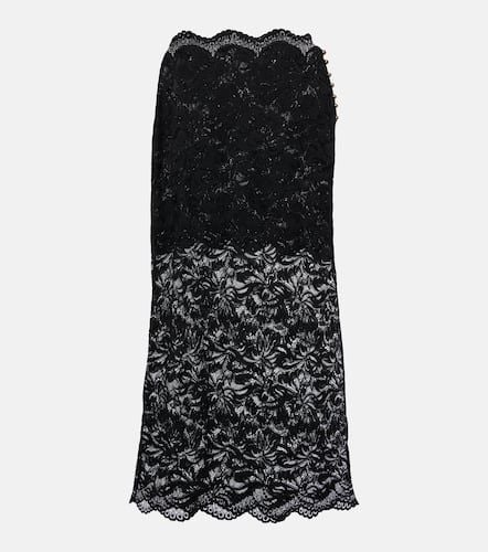 Rabanne Floral lace midi skirt - Rabanne - Modalova