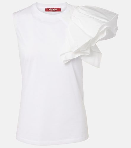 Elegante Taglio cotton jersey top - Max Mara - Modalova