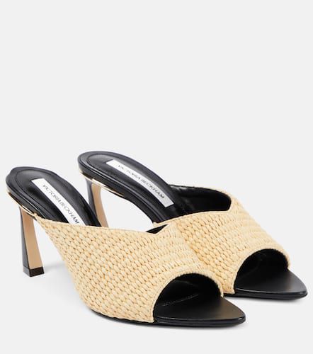 Victoria Beckham Raffia mules - Victoria Beckham - Modalova