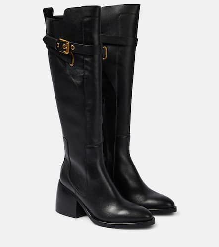 See By Chloé Averi leather knee-high boots - See By Chloe - Modalova