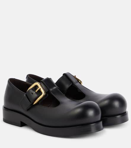 Helium leather Mary Jane flats - Bottega Veneta - Modalova