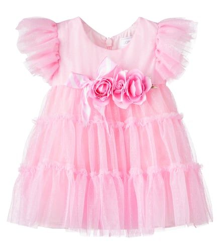 Baby - Abito in tulle con applicazioni - Monnalisa - Modalova