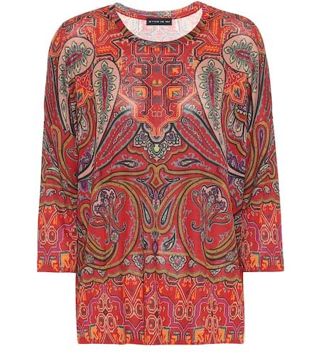 Etro Bedrucktes Top aus Jersey - Etro - Modalova