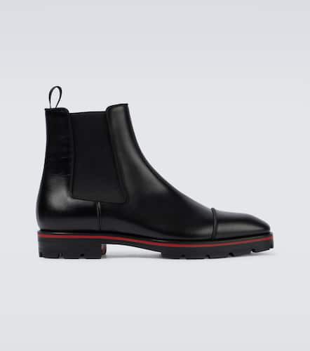 Chelsea Boots Melon aus Leder - Christian Louboutin - Modalova