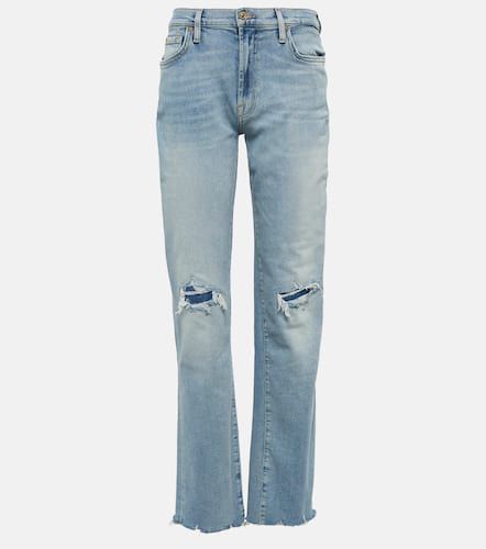 Jeans rectos Ellie de tiro medio - 7 For All Mankind - Modalova