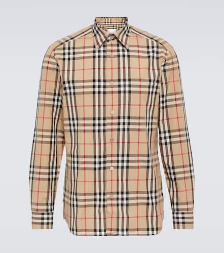 Camicia Caxton in cotone a quadri - Burberry - Modalova