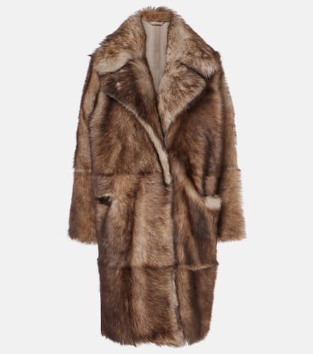 Nour Hammour Evita shearling coat - Nour Hammour - Modalova