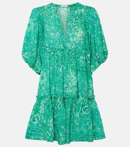 Aria floral cotton minidress - Poupette St Barth - Modalova