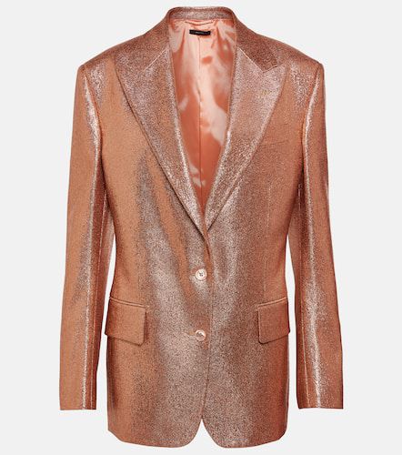 Tom Ford Iridescent Sablé blazer - Tom Ford - Modalova