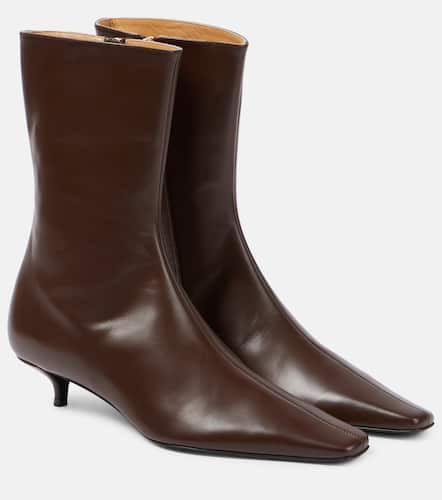 Ankle Boots Shrimpton aus Leder - The Row - Modalova