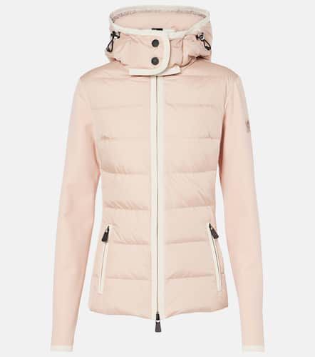 Cárdigan con paneles de plumas - Moncler Grenoble - Modalova