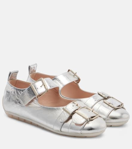Ballerine Buckle Ballerina Grip in pelle - Simone Rocha - Modalova