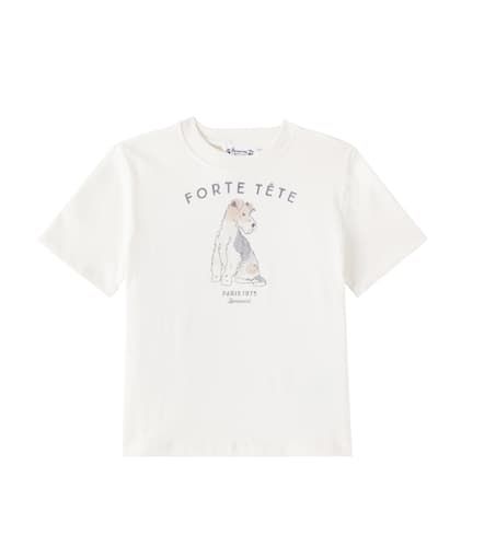 T-shirt Thibald imprimé en coton - Bonpoint - Modalova