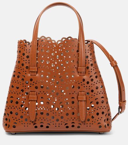 Alaïa Borsa Mina 20 Mini in pelle - Alaia - Modalova