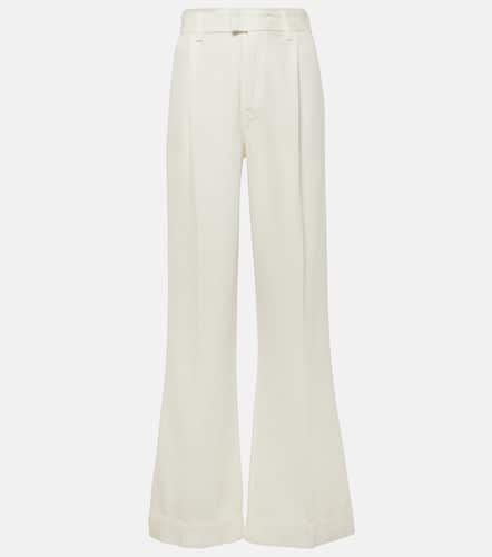 Pantalones plisados de tiro alto - 7 For All Mankind - Modalova