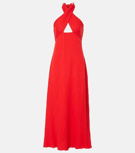 Halterneck cutout maxi dress - Johanna Ortiz - Modalova