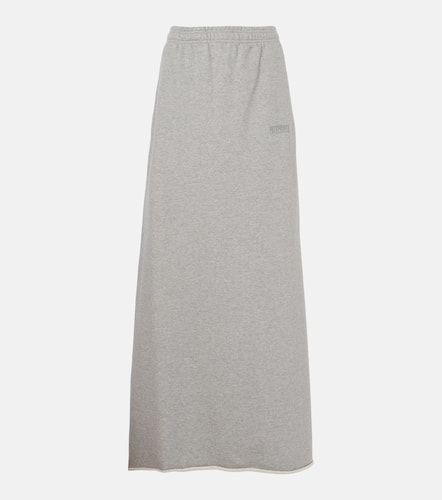 Molleton cotton-blend maxi skirt - Vetements - Modalova