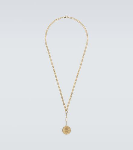 Halskette Karma aus 18kt Gelbgold mit Diamant - Foundrae - Modalova