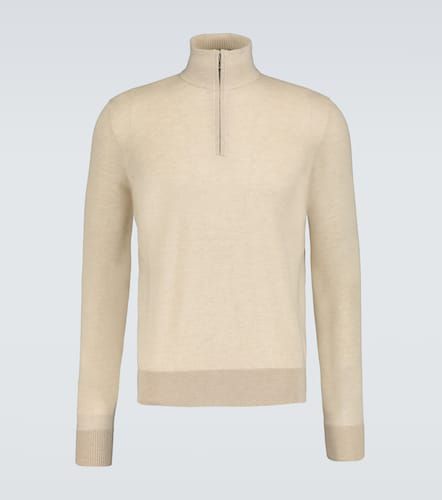 Mezzocollo Roadster cashmere half-zip sweater - Loro Piana - Modalova