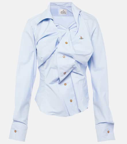 Camisa Drunken de algodón con volantes - Vivienne Westwood - Modalova