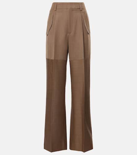 Weite Hose aus Wolle - Victoria Beckham - Modalova