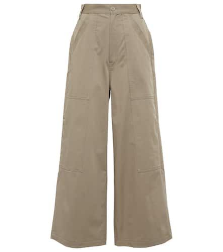 High-rise wide-leg jeans - MM6 Maison Margiela - Modalova