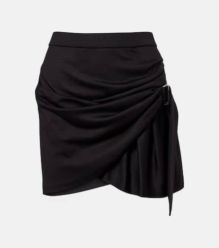Rosaria draped virgin wool miniskirt - Isabel Marant - Modalova