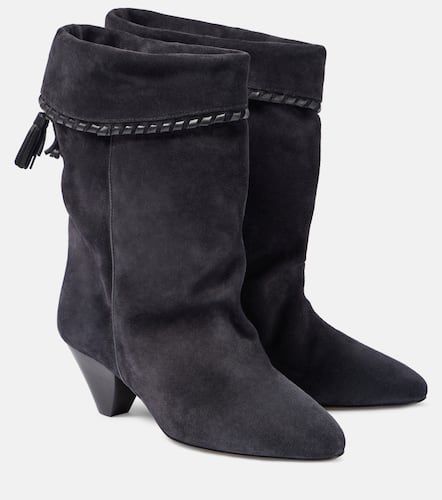 Stiefel Dalby aus Veloursleder - Isabel Marant - Modalova